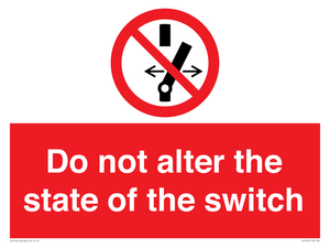 PE7645: Do not alter the state of the switch