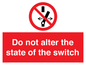 PE7645: Do not alter the state of the switch