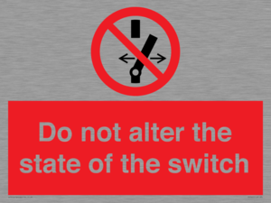 PE7645: Do not alter the state of the switch