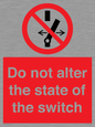 PE7645: Do not alter the state of the switch