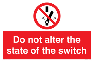 PE7645: Do not alter the state of the switch