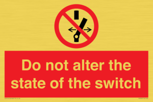 PE7645: Do not alter the state of the switch