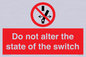 PE7645: Do not alter the state of the switch