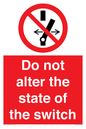 PE7645: Do not alter the state of the switch