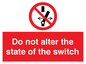 PE7645: Do not alter the state of the switch