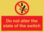 PE7645: Do not alter the state of the switch