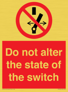 PE7645: Do not alter the state of the switch