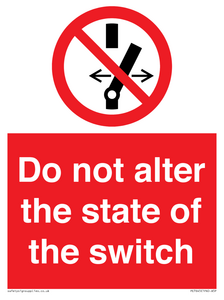 PE7645: Do not alter the state of the switch