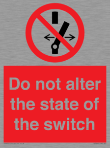 PE7645: Do not alter the state of the switch