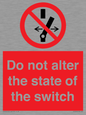 PE7645: Do not alter the state of the switch