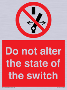 PE7645: Do not alter the state of the switch