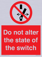 PE7645: Do not alter the state of the switch