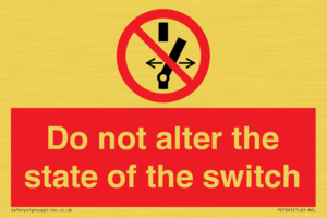PE7645: Do not alter the state of the switch