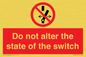 PE7645: Do not alter the state of the switch