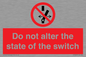 PE7645: Do not alter the state of the switch