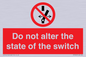 PE7645: Do not alter the state of the switch