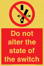 PE7645: Do not alter the state of the switch