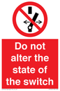 PE7645: Do not alter the state of the switch