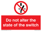 PE7645: Do not alter the state of the switch