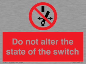 PE7645: Do not alter the state of the switch
