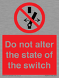 PE7645: Do not alter the state of the switch