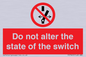 PE7645: Do not alter the state of the switch