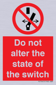 PE7645: Do not alter the state of the switch