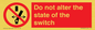 PE7645: Do not alter the state of the switch