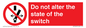 PE7645: Do not alter the state of the switch