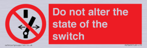 PE7645: Do not alter the state of the switch