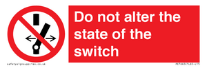 PE7645: Do not alter the state of the switch