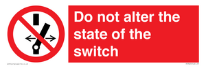 PE7645: Do not alter the state of the switch