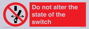 PE7645: Do not alter the state of the switch