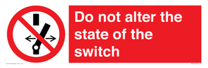 PE7645: Do not alter the state of the switch