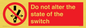 PE7645: Do not alter the state of the switch