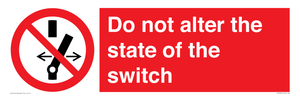 PE7645: Do not alter the state of the switch