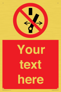 PE7663: Custom prohibition Do not alter the state of the switch