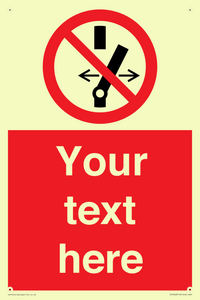 PE7663: Custom prohibition Do not alter the state of the switch