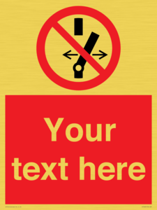 PE7663: Custom prohibition Do not alter the state of the switch