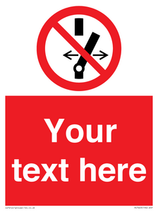 PE7663: Custom prohibition Do not alter the state of the switch