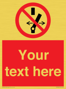 PE7663: Custom prohibition Do not alter the state of the switch