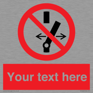 PE7663: Custom prohibition Do not alter the state of the switch
