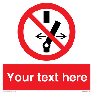 PE7663: Custom prohibition Do not alter the state of the switch