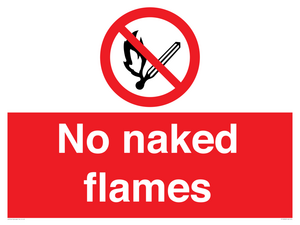 PF10050: No naked flames