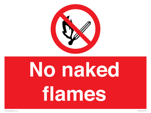 PF10050: No naked flames