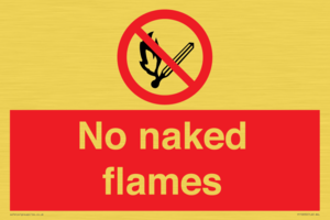 PF10050: No naked flames