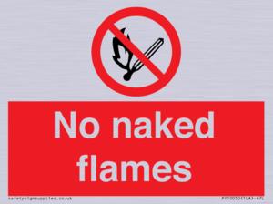 PF10050: No naked flames