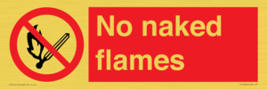 PF10050: No naked flames