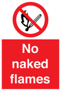 PF10050: No naked flames
