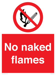 PF10050: No naked flames